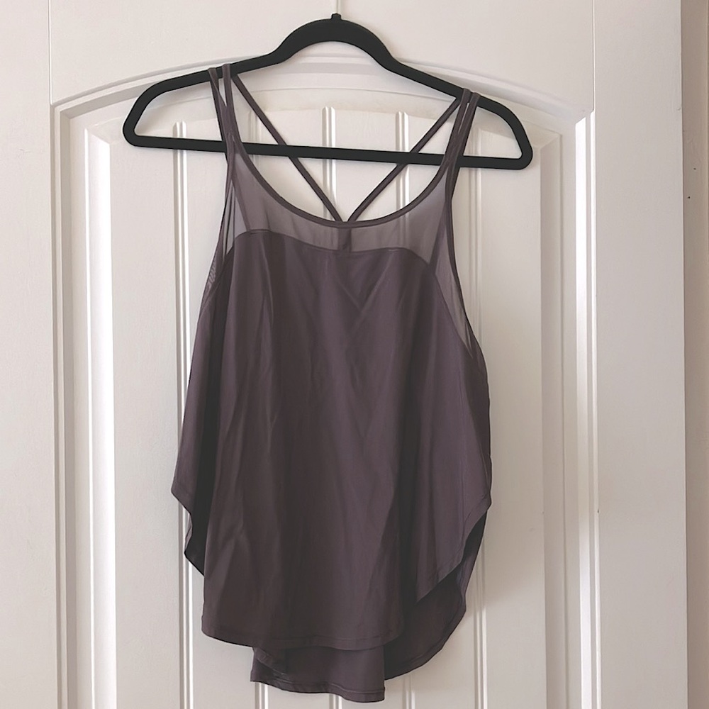 Lululemon purplish flowy tank